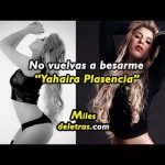 No vuelvas a besarme de Yahaira Plasencia
