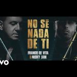 no se nada de ti franco de vita - nicky